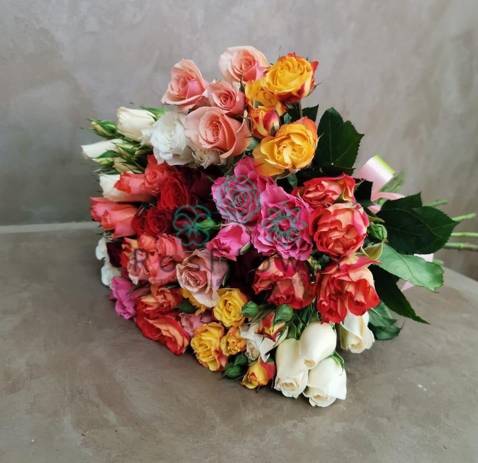 Букет цветов из: Розы в Белоусово