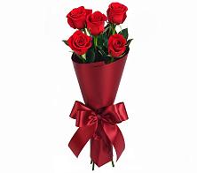 Букет 5 Красных роз Эдлесс Лав в Белоусово