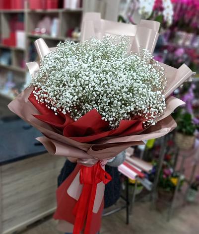 Букет цветов из: Гипсофила в Белоусово