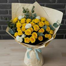 Букет цветов из:  Розы #REPLACE_PRED# Белоусово