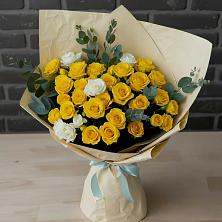 Букет цветов из:  Розы в Белоусово