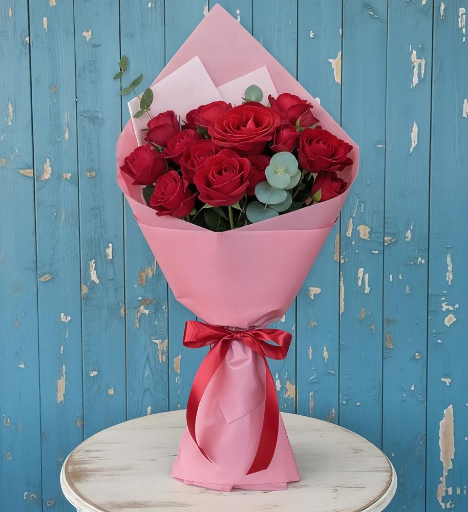 Букет цветов из: Розы в Белоусово