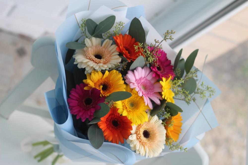 Букет цветов из: Герберы в Белоусово