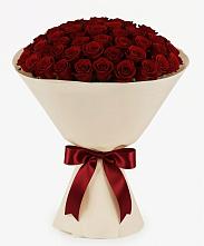 Букет 101 Бордовая роза Блэк Бакарра #REPLACE_PRED# Белоусово