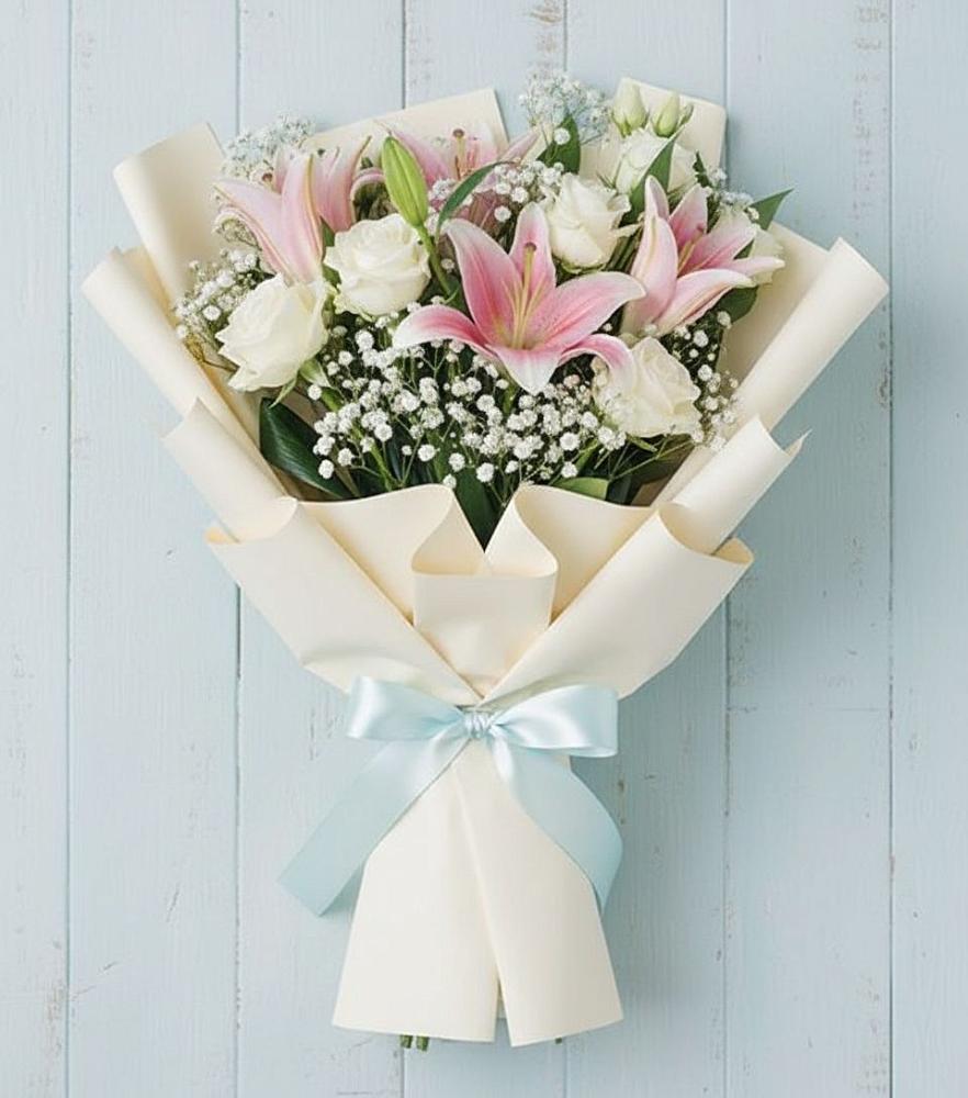 Букет цветов из: Лилии в Белоусово