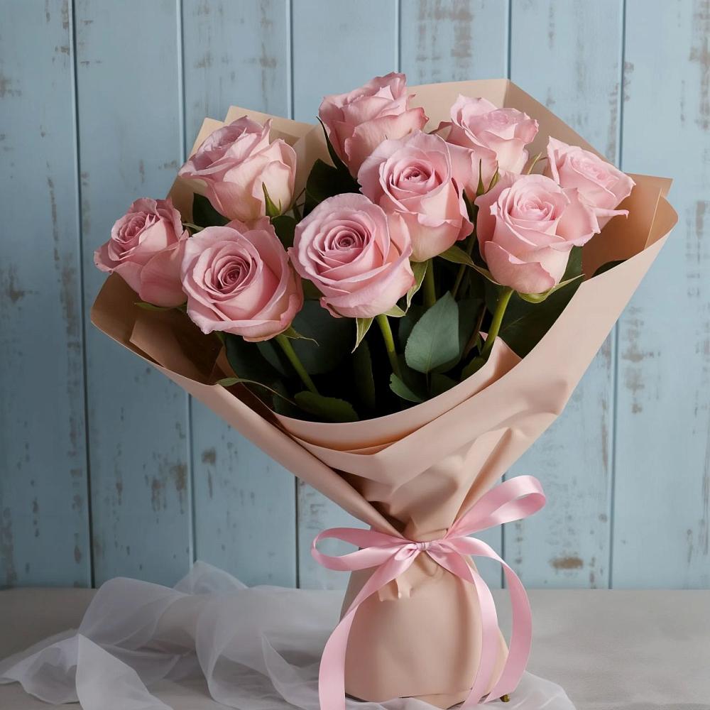 Букет цветов из: Розы в Белоусово