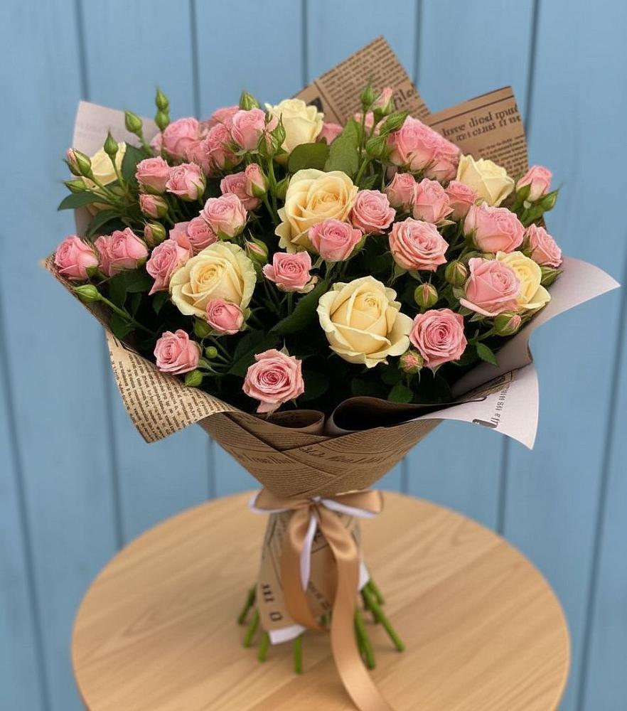 Букет цветов из: Розы в Белоусово