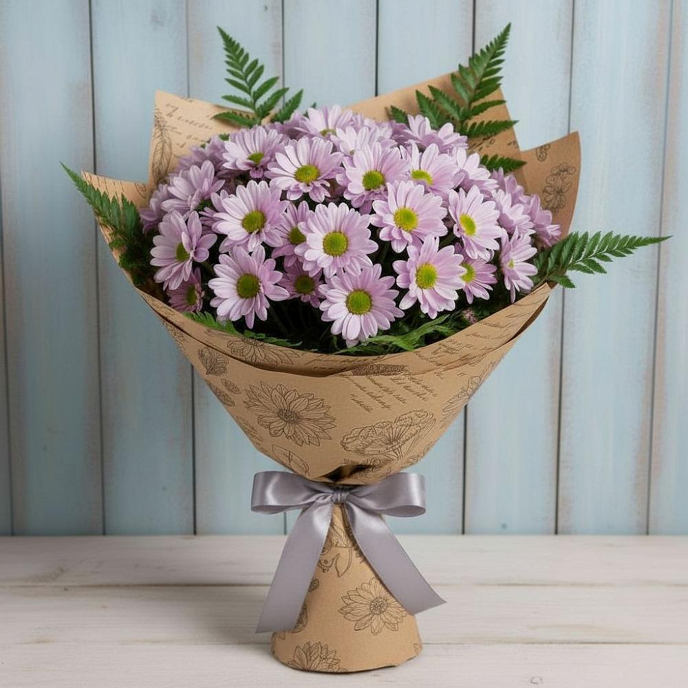 Букет цветов из: Хризантемы в Белоусово