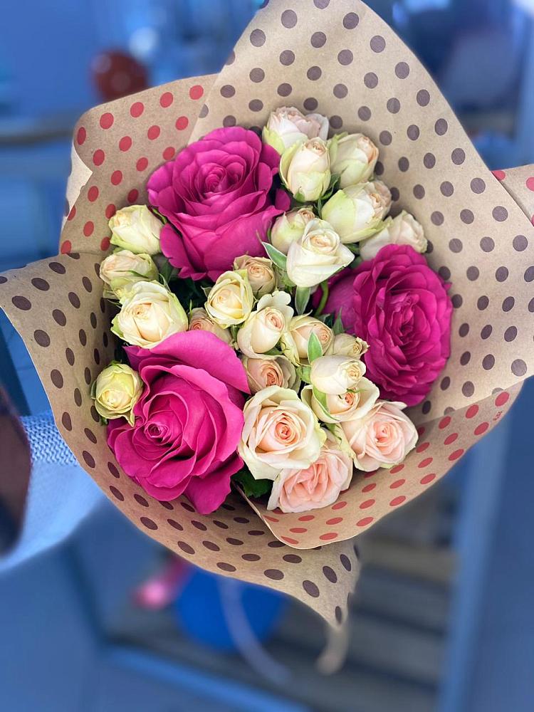 Букет цветов из: Розы в Белоусово