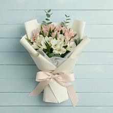 Букет цветов из:  Альстромерии в Белоусово
