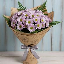 Букет цветов из:  Хризантемы #REPLACE_PRED# Белоусово