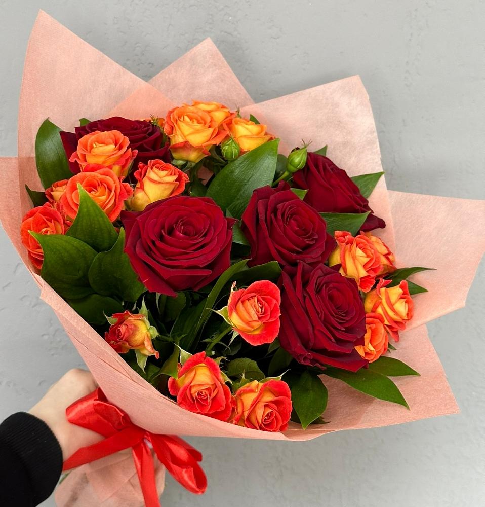 Букет Любовь и восторг в Белоусово