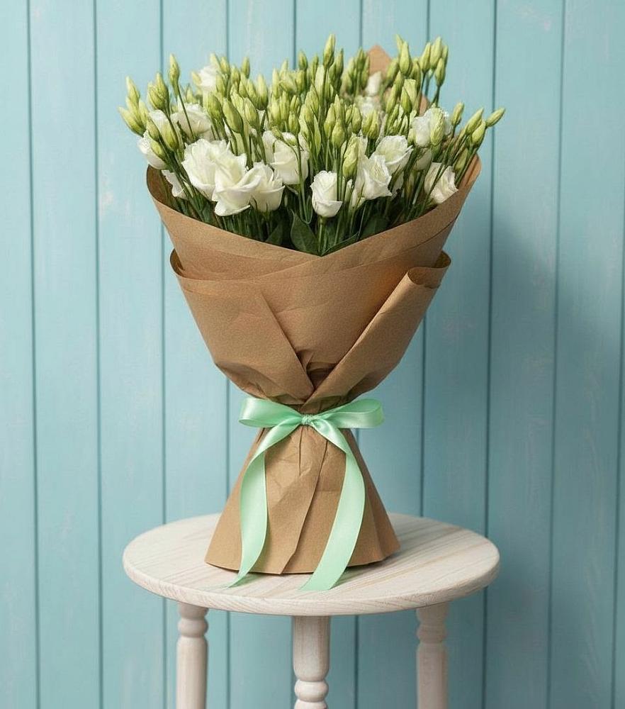 Букет цветов из: Лизиантусы в Белоусово