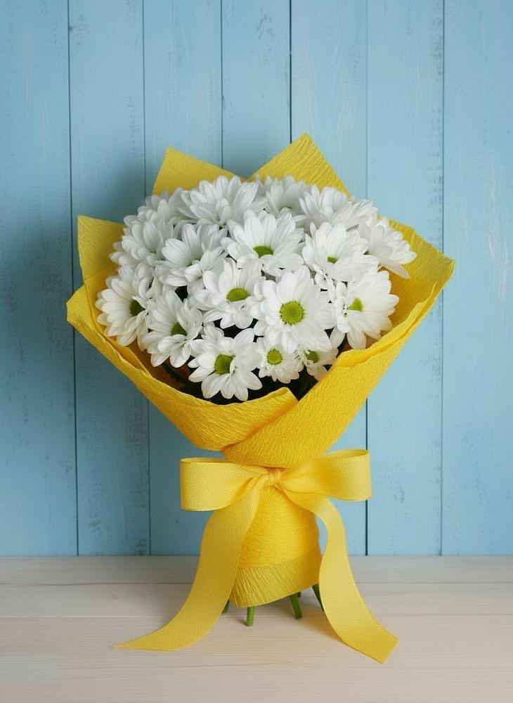 Букет цветов из: Хризантемы в Белоусово