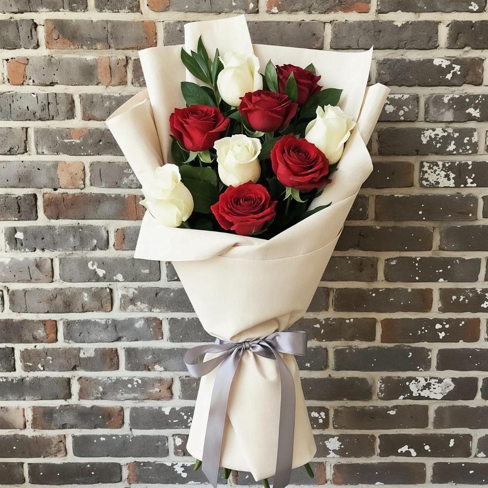 Букет цветов из: Розы в Белоусово