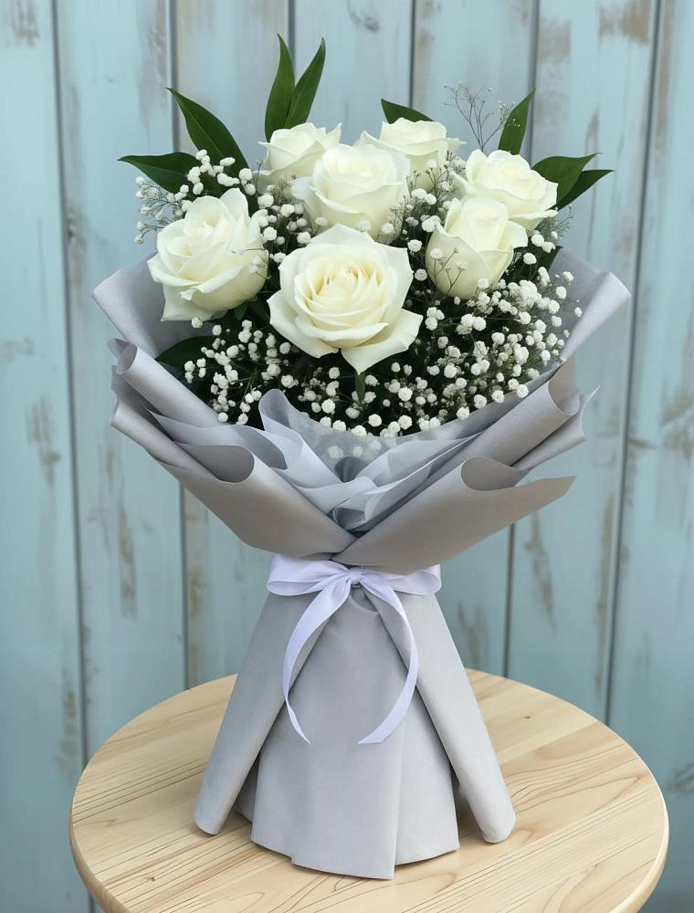 Букет цветов из: Розы в Белоусово