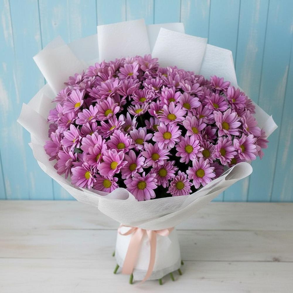 Букет цветов из: Хризантемы в Белоусово