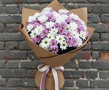 Букет цветов из:  Хризантемы #REPLACE_PRED# Белоусово