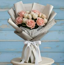 Букет цветов из:  Розы #REPLACE_PRED# Белоусово