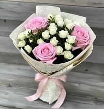 Букет цветов из:  Розы в Белоусово