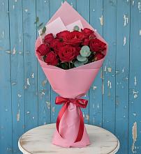 Букет цветов из:  Розы в Белоусово