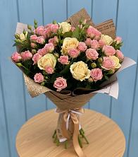Букет цветов из:  Розы в Белоусово
