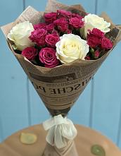 Букет цветов из:  Розы в Белоусово