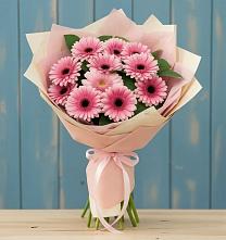 Букет цветов из:  Герберы #REPLACE_PRED# Белоусово