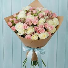 Букет цветов из:  Розы в Белоусово